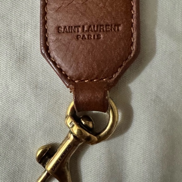 YSL Raffia Downtown Shoulder Bag - Picture 16 of 16